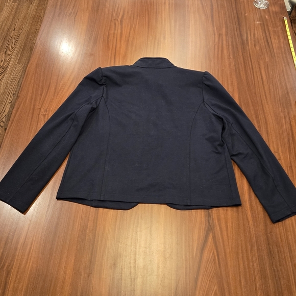 Tommy Hilfiger Women's Navy Military Band Jacket with Gold Buttons XL - Picture 11 of 15